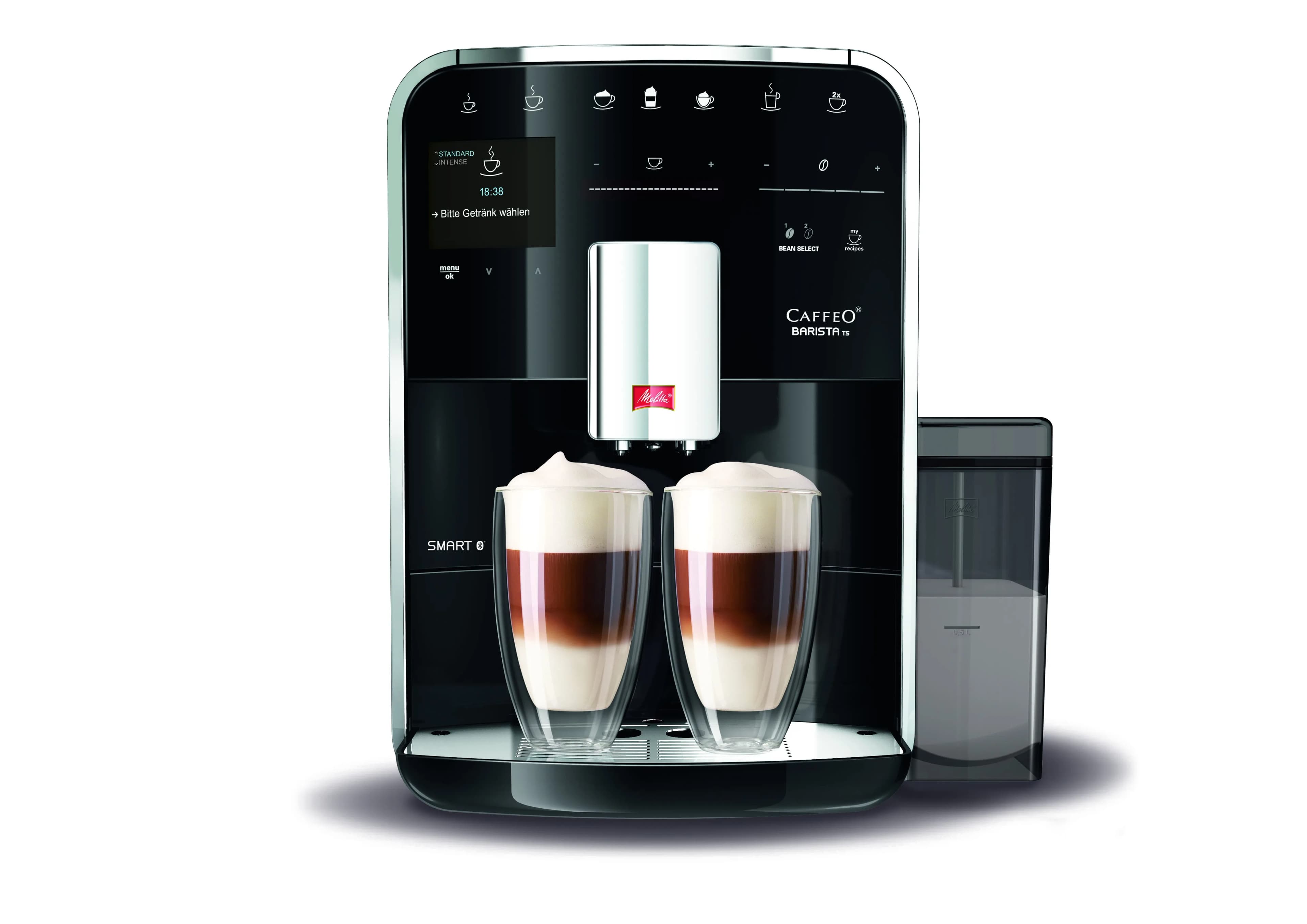 Melitta CAFFEO Barista -espressokeitin, Musta