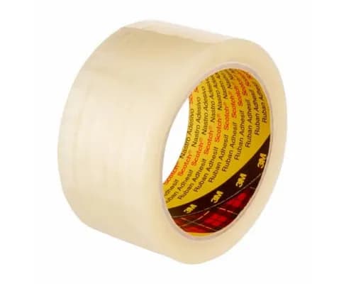Packaging tape 371 50mmx66m clear (6)