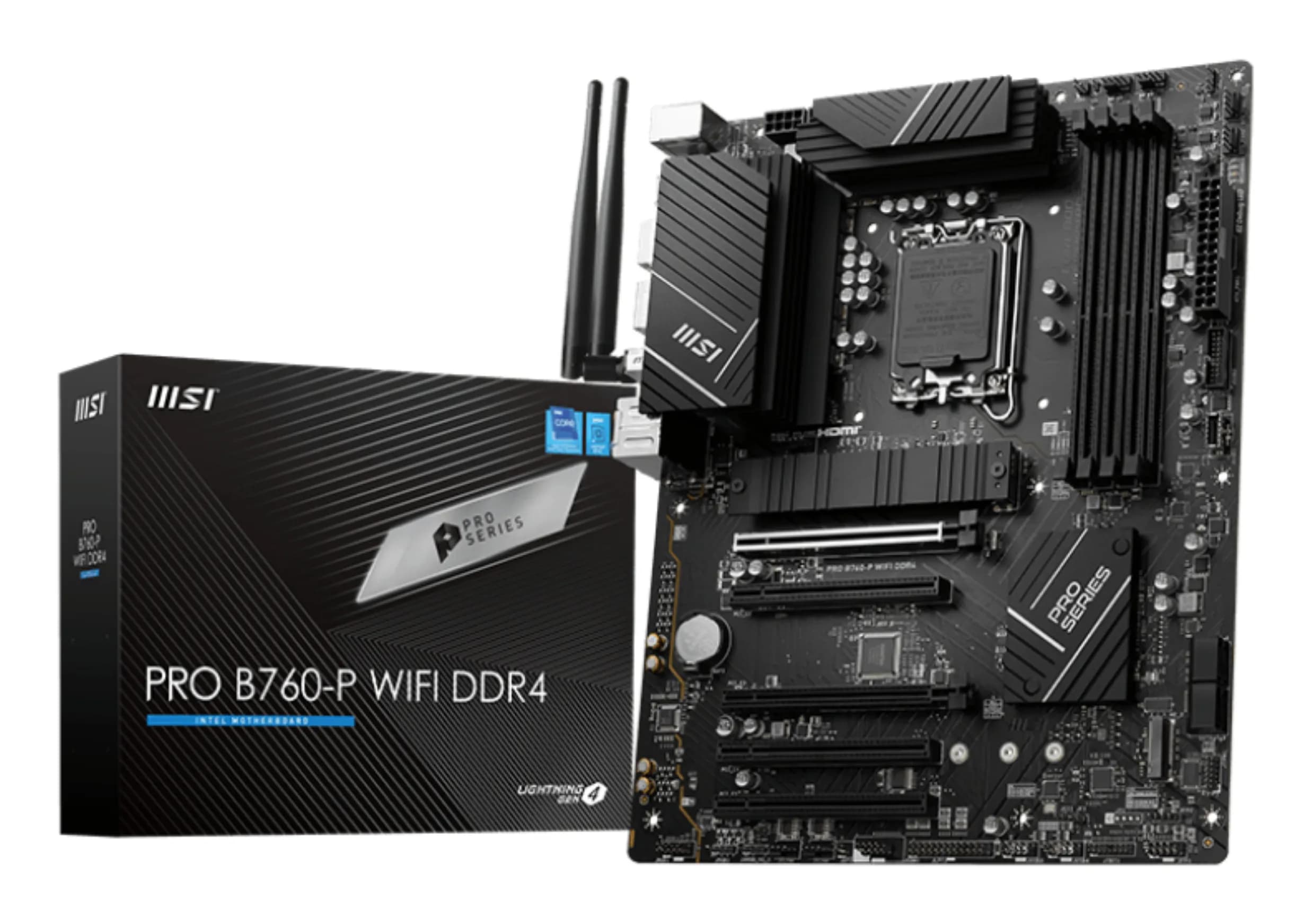 MSI PRO B760-P WIFI DDR4 LGA1700 ATX -emolevy