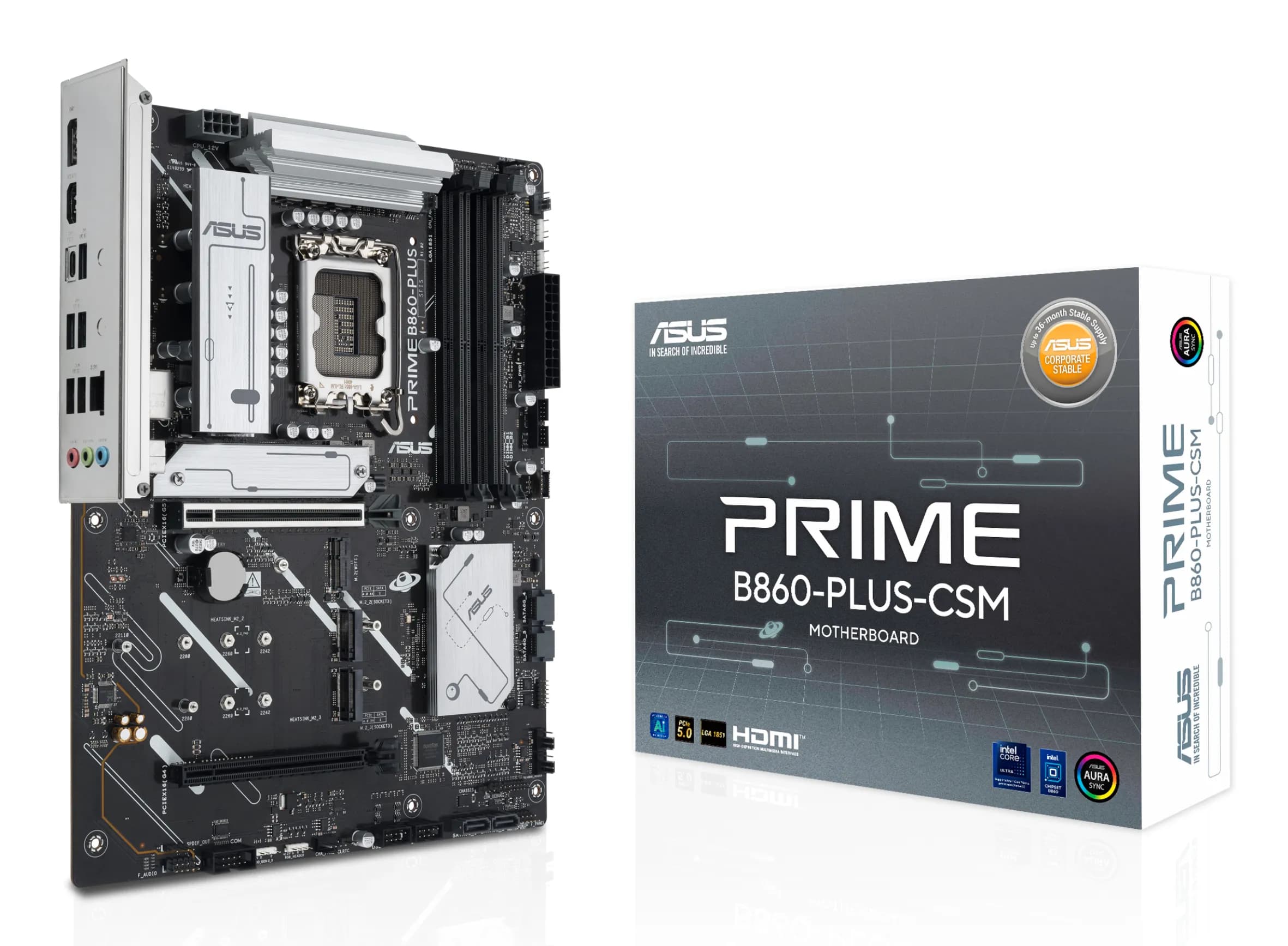 Asus PRIME B860-PLUS-CSM LGA1851 ATX -emolevy