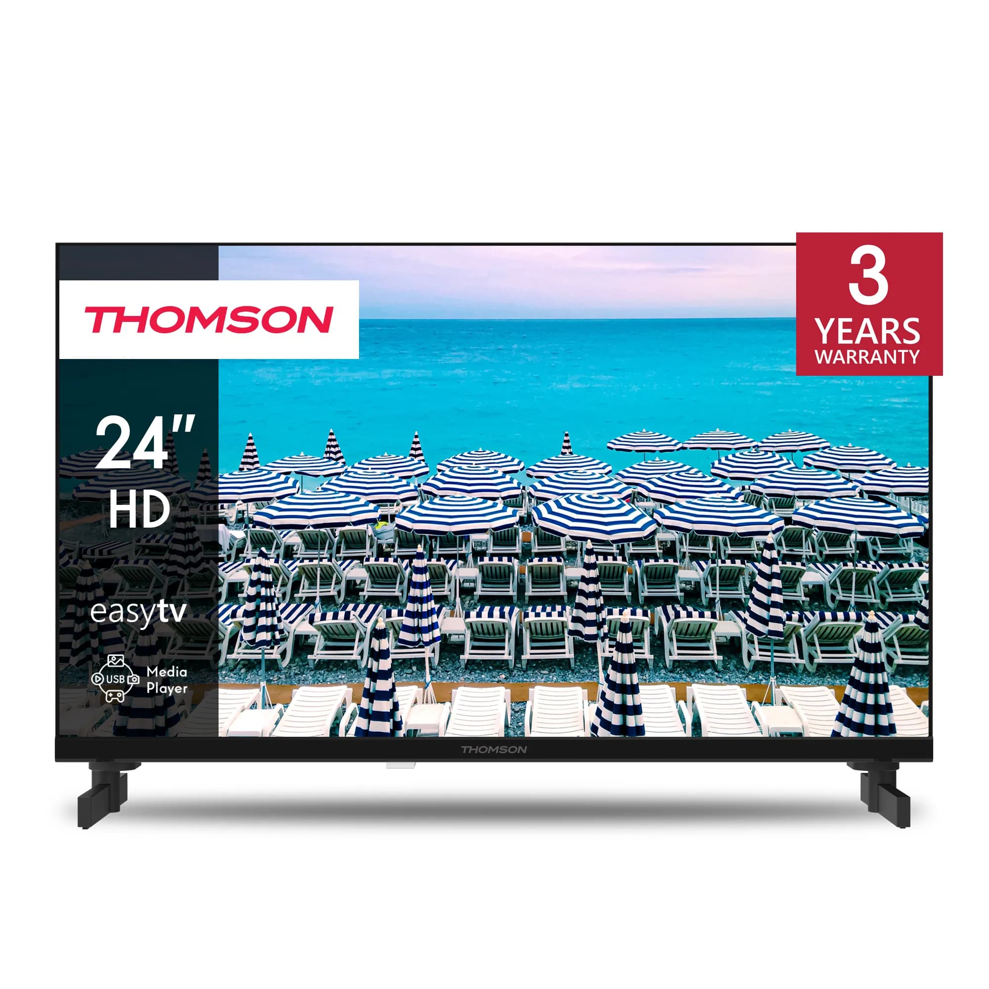 Thomson Easy TV 24HD2S13 24" HD Ready LED TV, 60 Hz