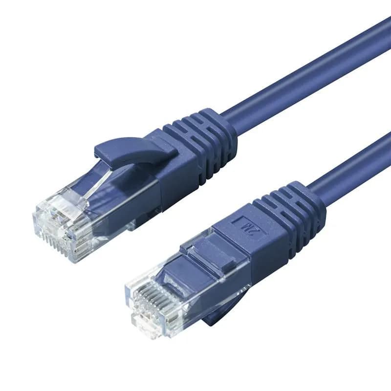 MicroConnect Cat6 UTP RJ45 2m -verkkokaapeli, sininen