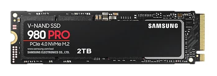Samsung 980 PRO 2 Tt M.2 PCIe 4.0 NVMe -SSD-levy