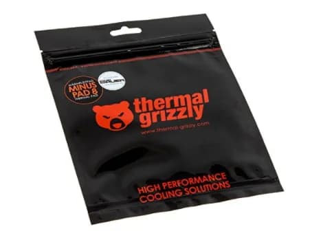 Thermal Grizzly Minus Pad 8 120 x 20 x 0.5 mm -lämpötyyny, vaaleanpunainen