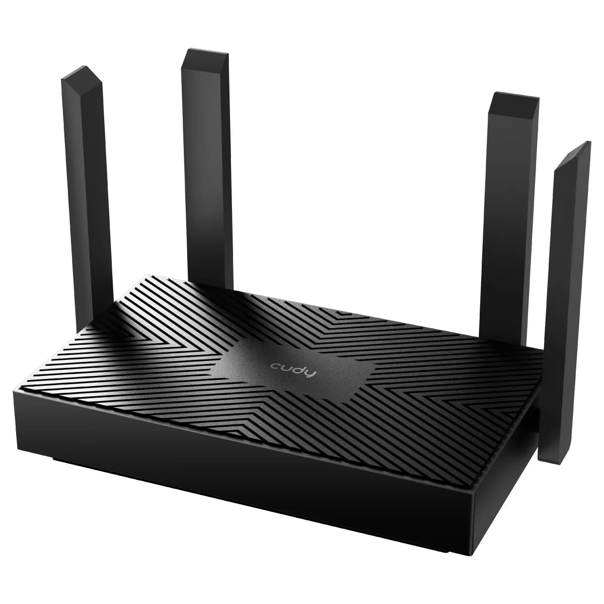 Cudy WR1500 -reititin, Wi-Fi 6, AX1500, Dual-band, musta