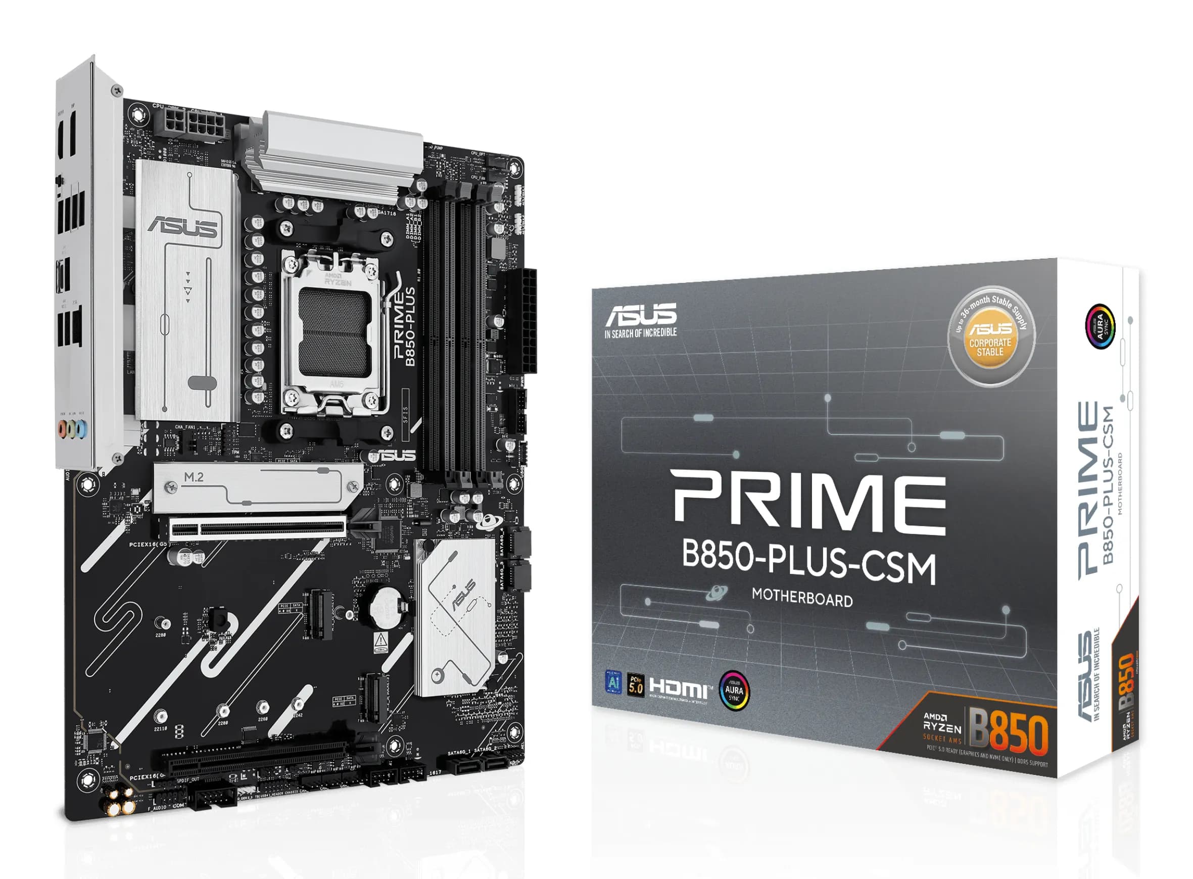 Asus PRIME B850-PLUS-CSM DDR5 AM5 ATX-emolevy
