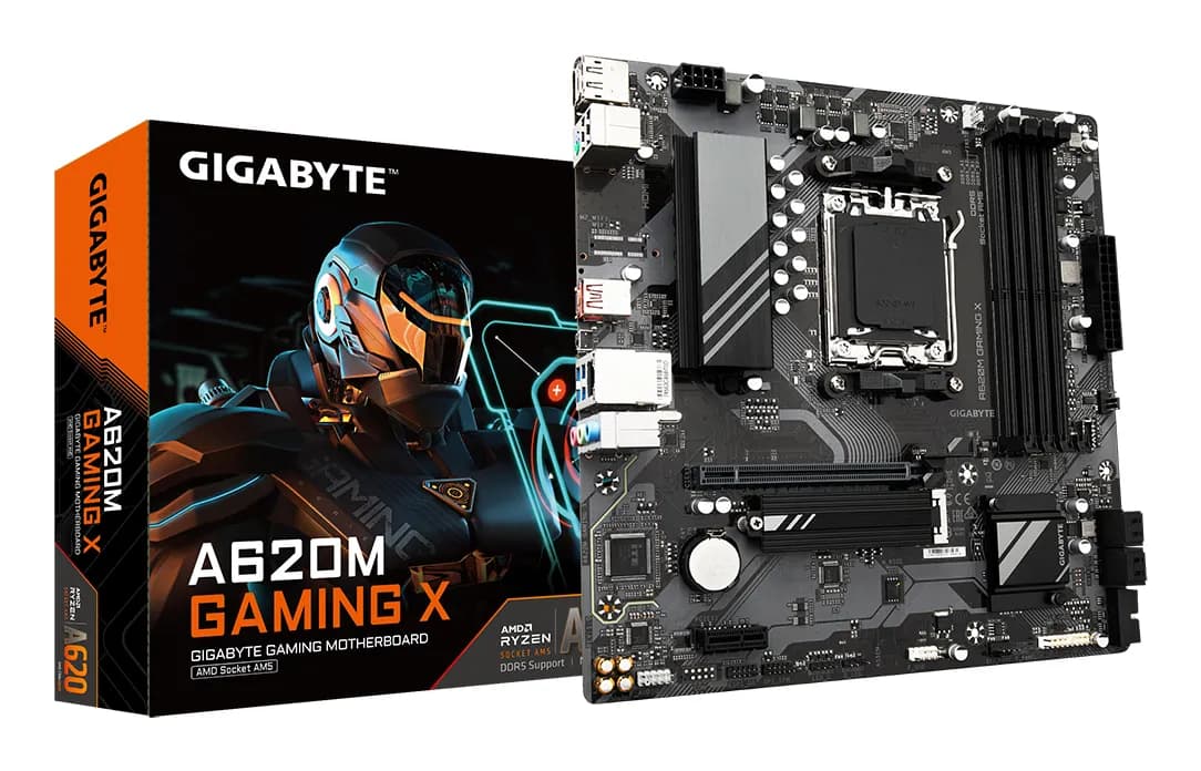 Gigabyte A620M GAMING X AM5 mATX -emolevy