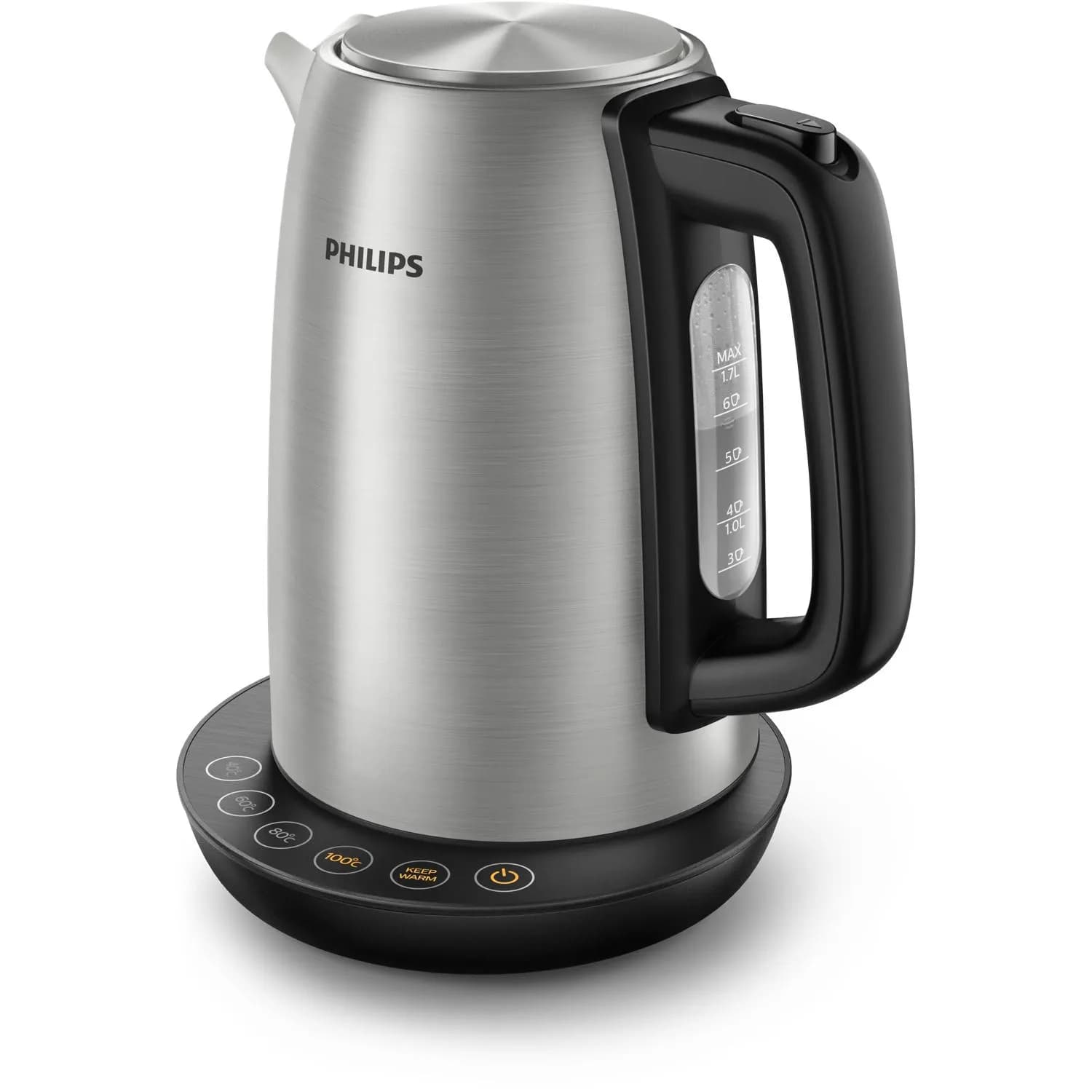 Philips Avance Collection HD9359/90 -vedenkeitin, 1,7 l, 2200 W, ruostumaton teräs