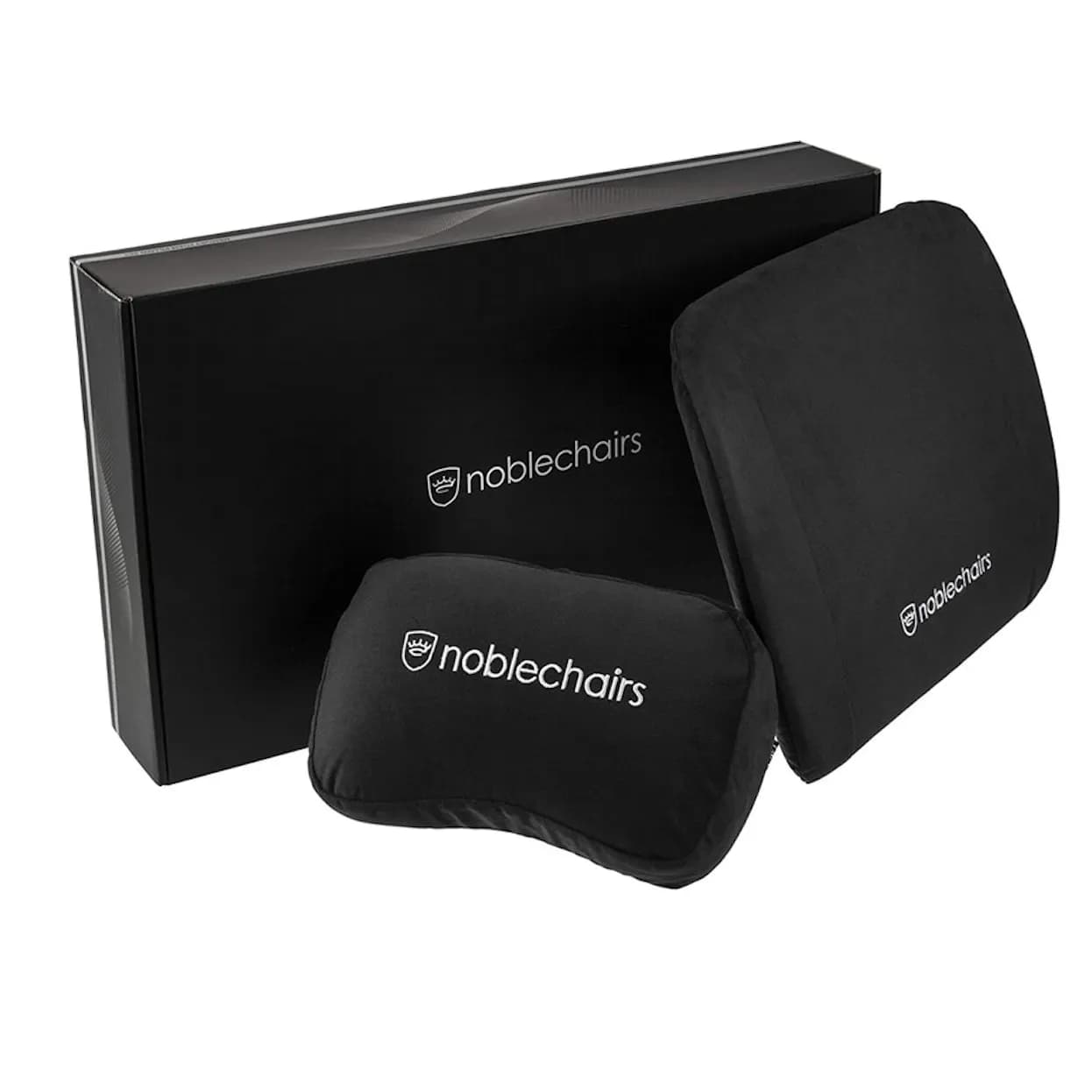 Noblechairs -pelituolin tyynysarja, muistivaahtoa, musta
