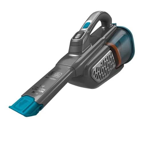 Black+Decker BHHV520BF 18V -käsikäyttöinen imuri, musta, sininen, hopea