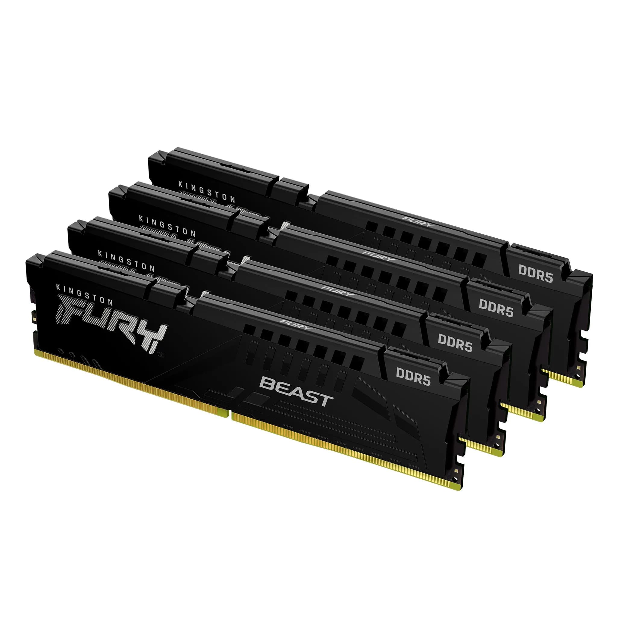 Kingston FURY Beast 128 Gt (4 x 32 Gt) DDR5 5600 MHz, CL40 -muisti (XMP)
