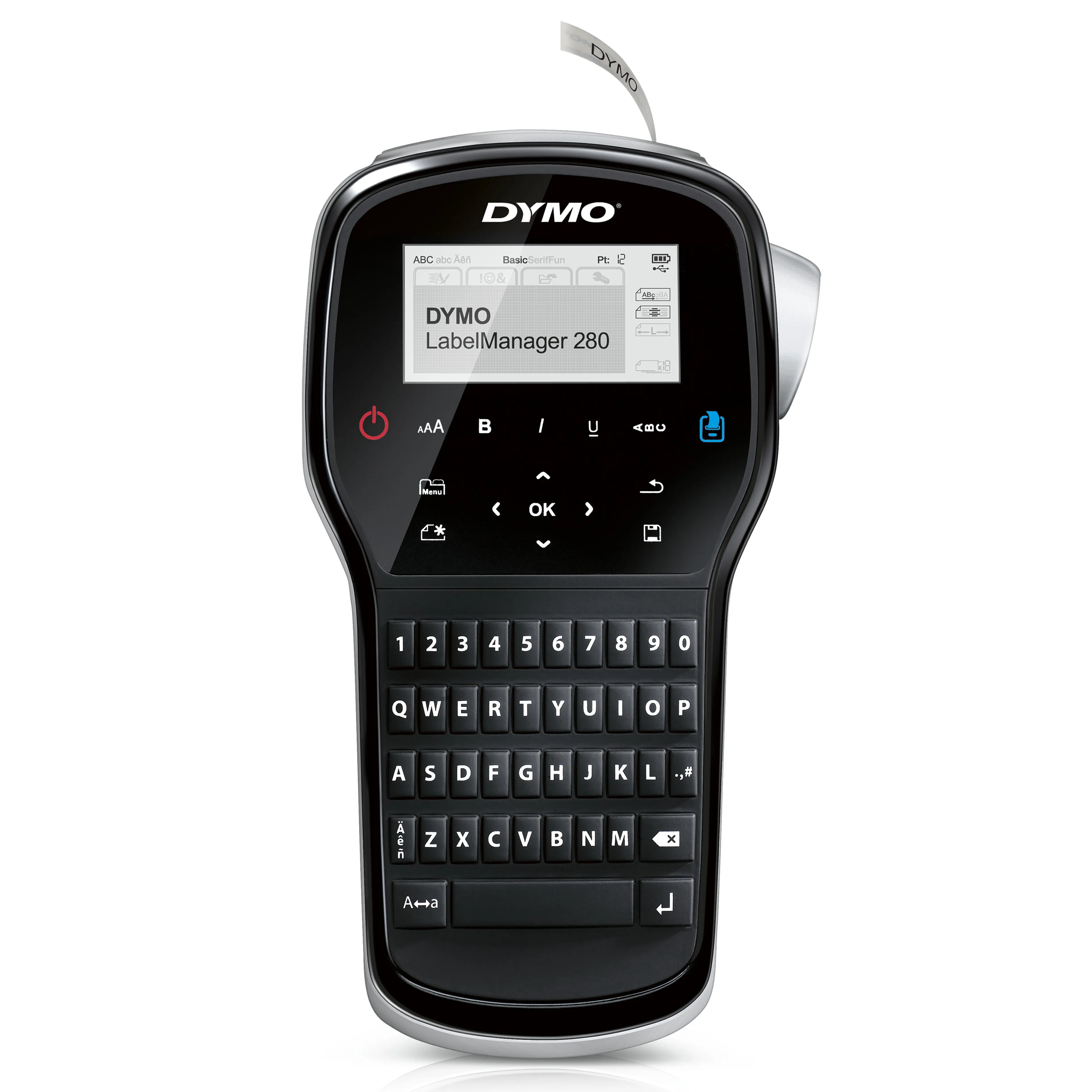 Dymo LabelManager 280 -tarrakirjoitin (QWERTY)