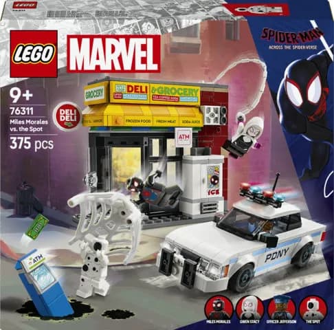 LEGO Marvel Hämähäkkiversum: Miles Morales vastaan Pilkku 76311