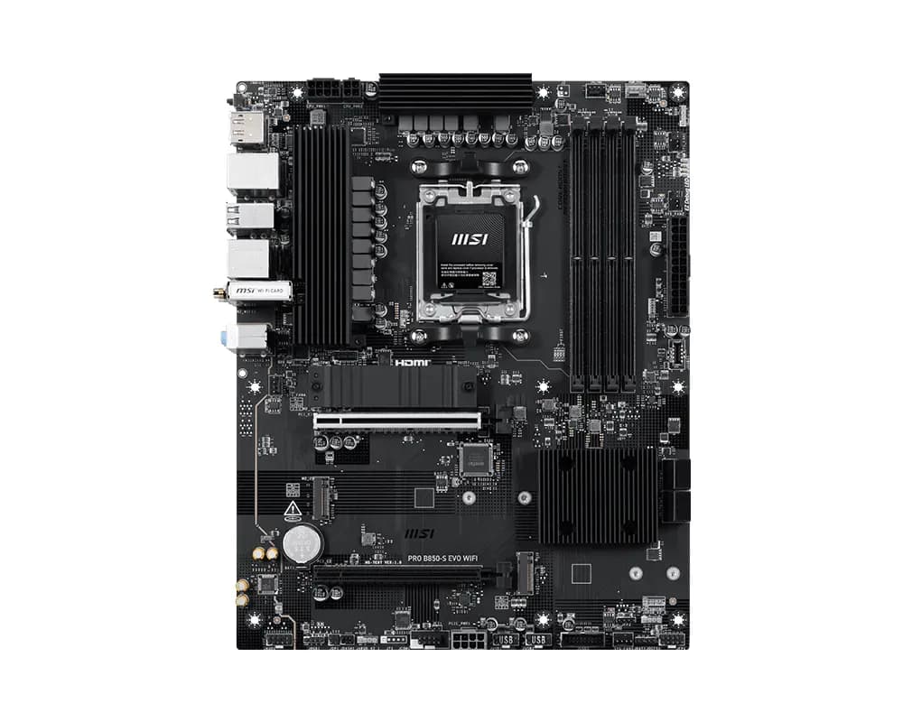 MSI PRO B850-S EVO WIFI AM5 ATX-emolevy