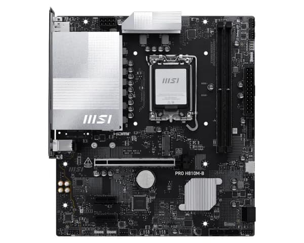 MSI PRO H810M-B DDR5 LGA 1851 mATX -emolevy