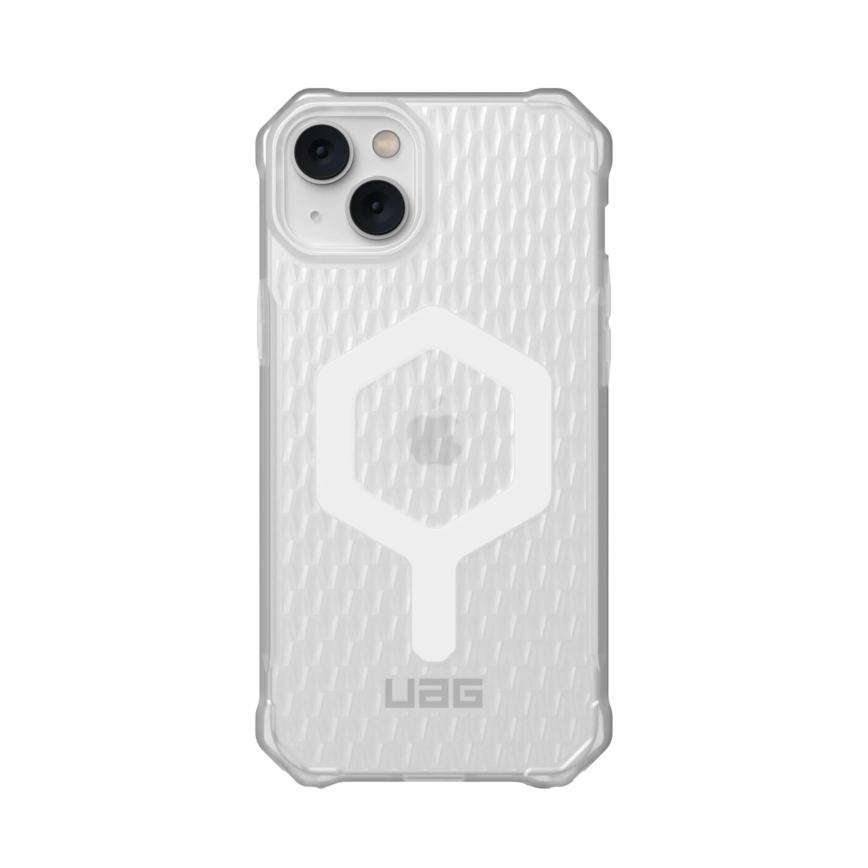UAG Essential Armor MagSafe, iPhone 14 Plus -suojakuori, Frosted Ice