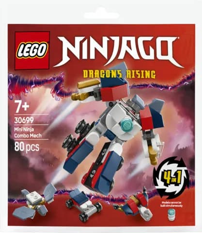 LEGO Ninjago Minikokoinen ninjayhdistelmärobotti 30699