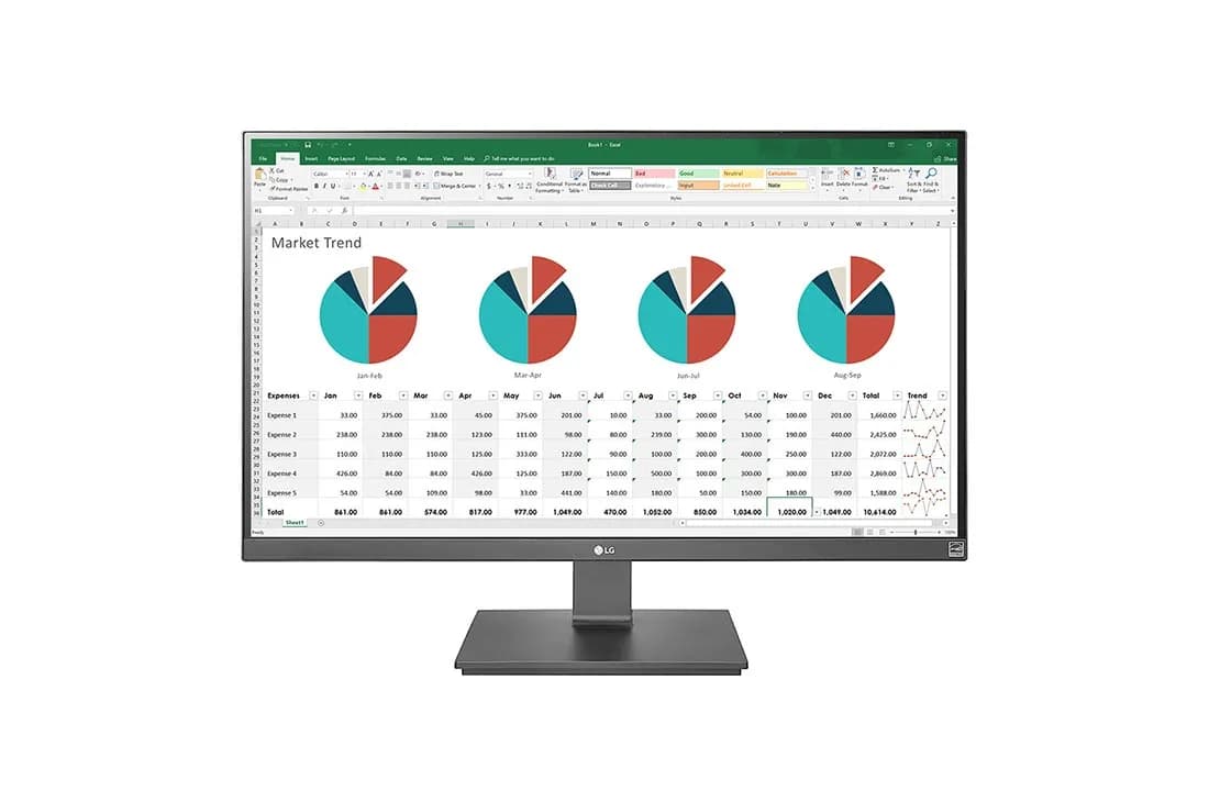LG 27UK670P-B 27" 4K UHD, IPS -näyttö, USB-C hub