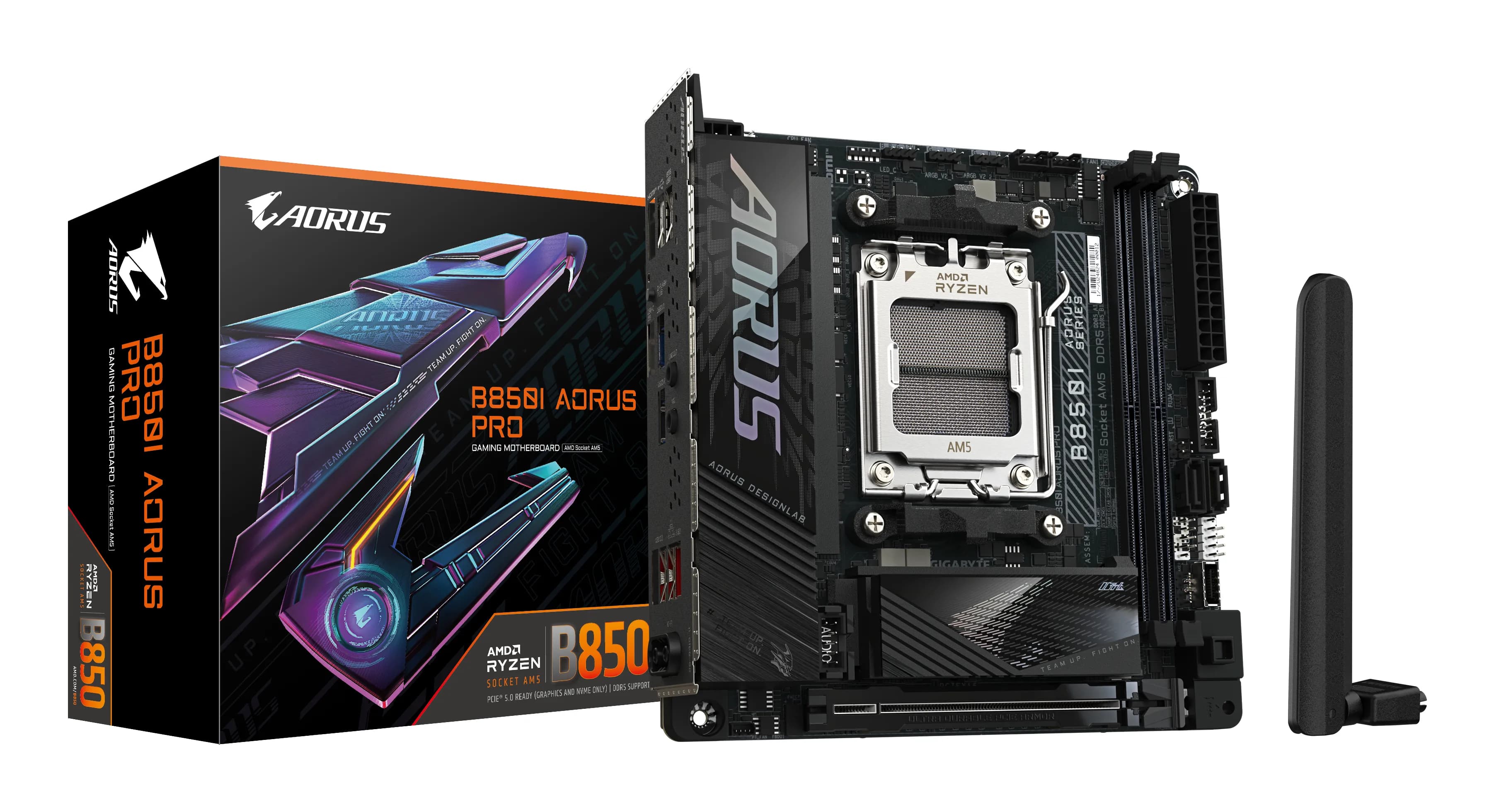 Gigabyte Aorus B850I Pro WiFi 7 AM5 Mini-ITX-emolevy