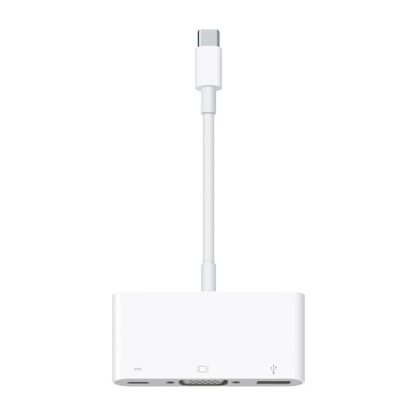 Apple USB-C – VGA Multiport -adapteri, Valkoinen