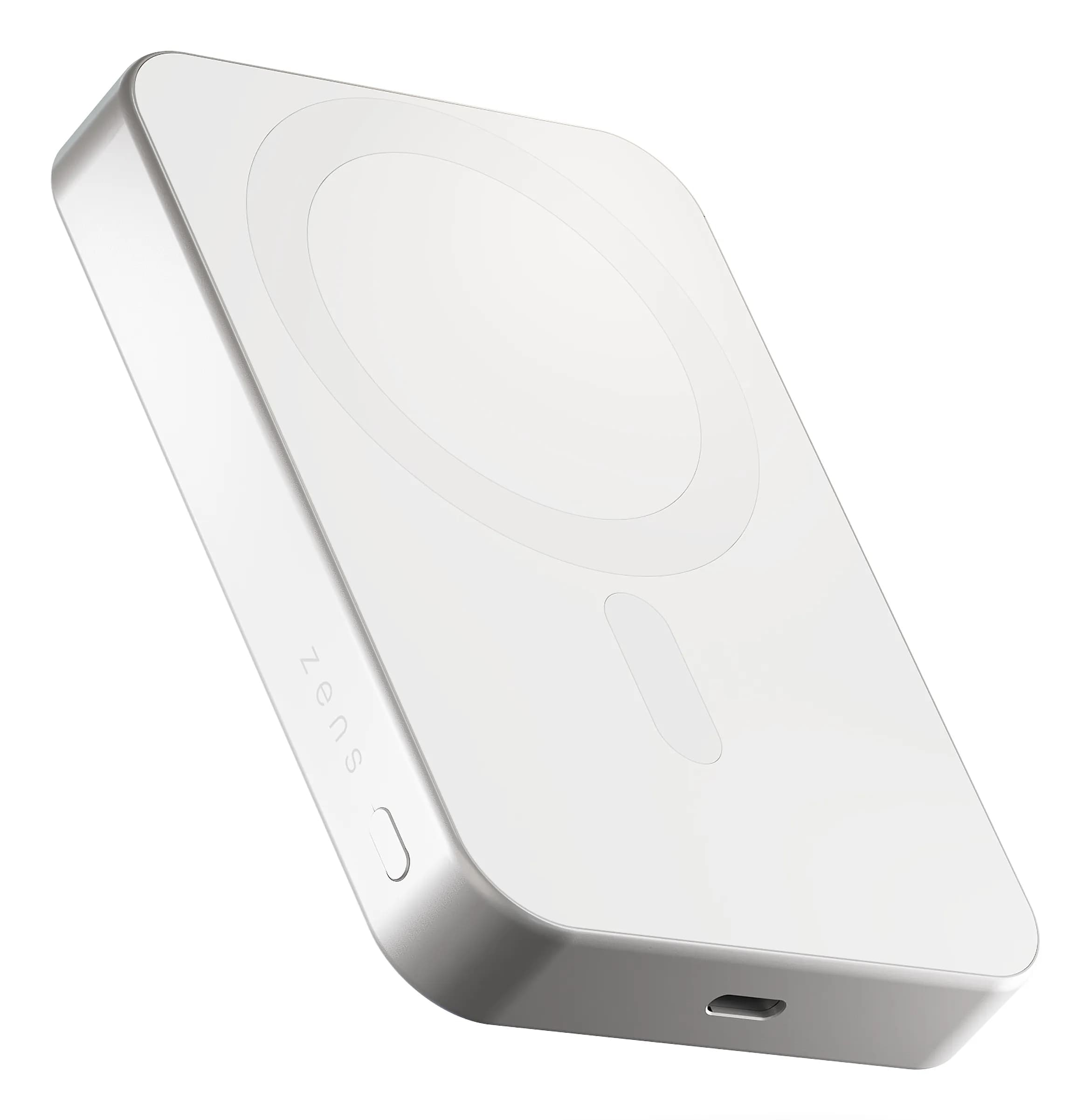 Zens Pro 1 Slim -varavirtalähde, 10000 mAh, Valkoinen