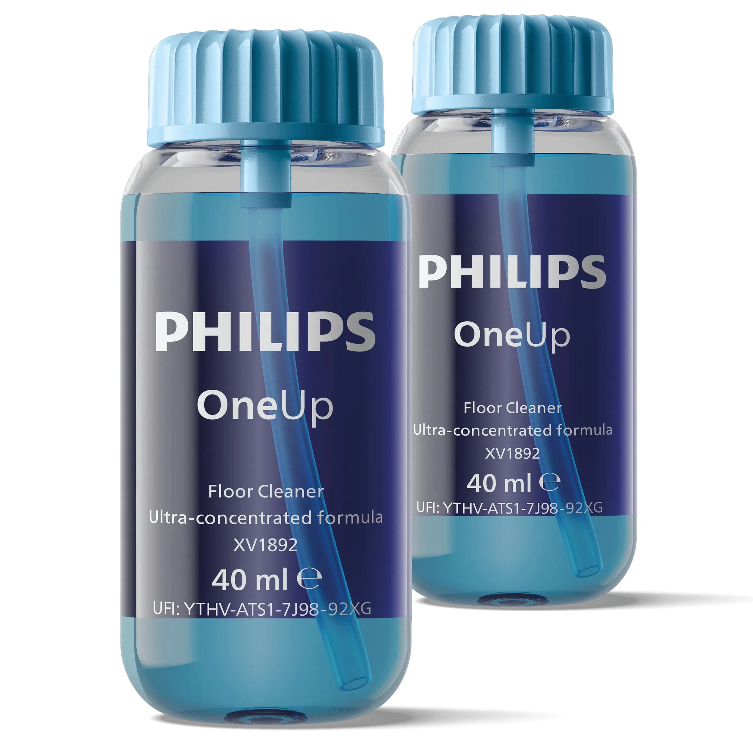 Philips OneUp XV1892/02 tiivistetty lattianpuhdistusaine 2 x 40 ml