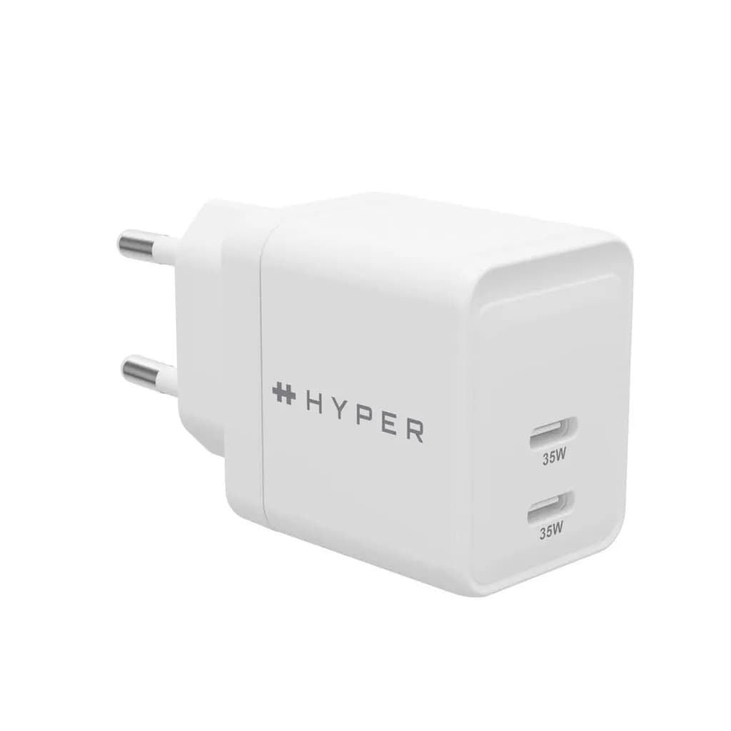 Hyper HyperJuice 35W USB-C GaN -USB-laturi, valkoinen
