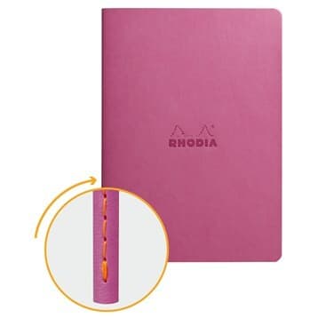 Rhodiarama Sewn spine Lilac A5 dot