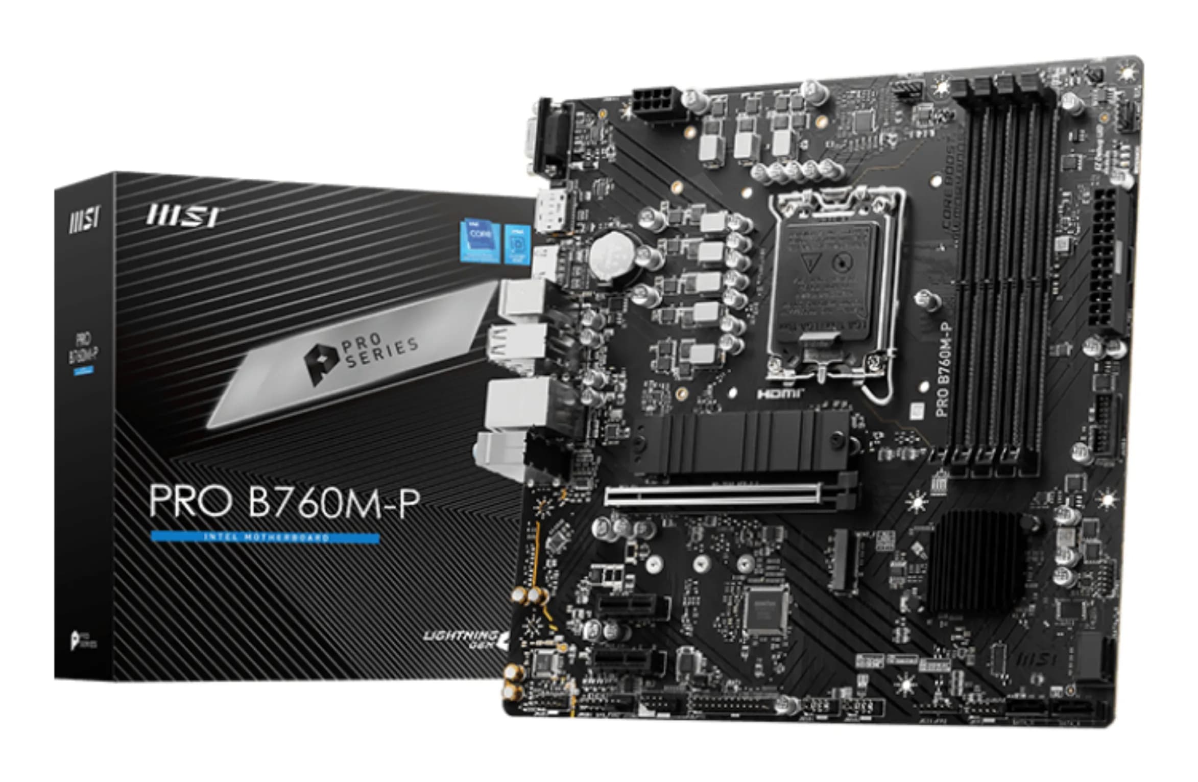 MSI PRO B760M-P LGA 1700 mATX -emolevy