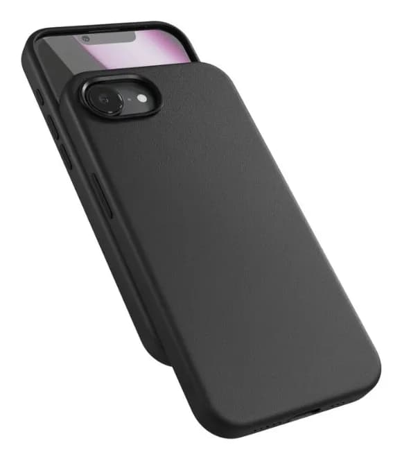 Epico Mag+ Leather Case iPhone 16e - black