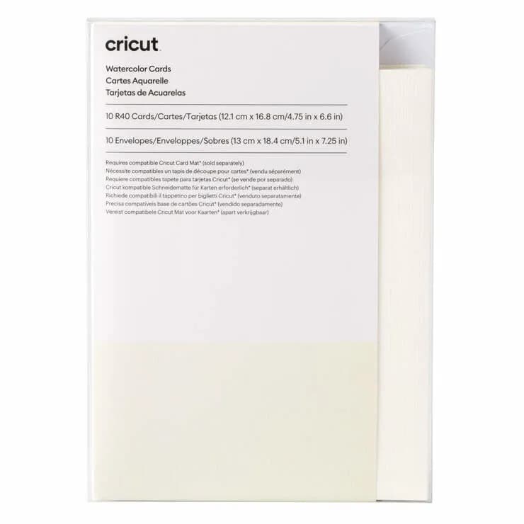 Cricut Vesivärikortit R40, 10 kpl