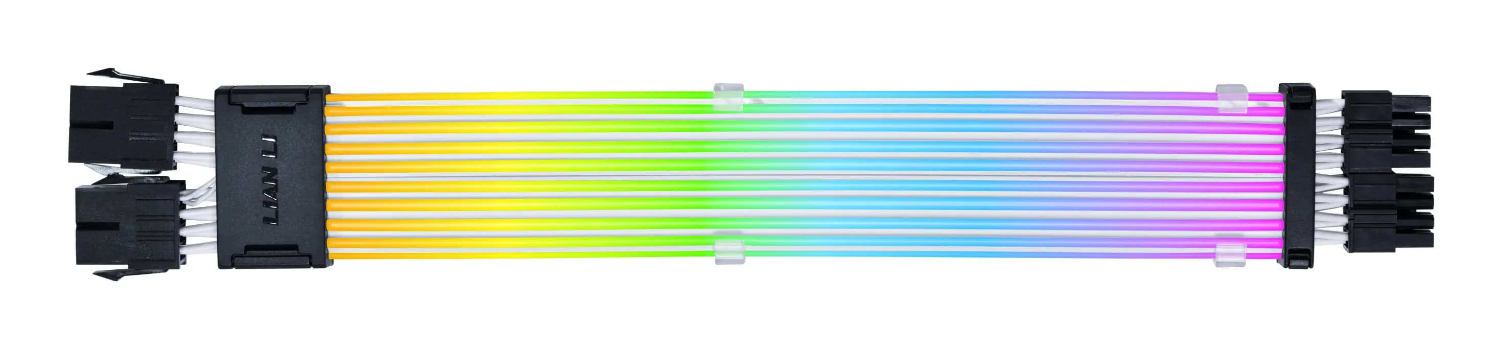 Lian Li Strimer Wireless -prosessorin virtajatkojohto, 2x8-PIN, ARGB