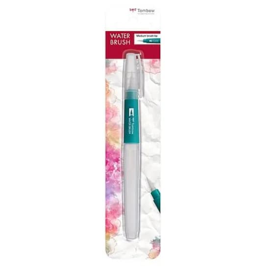 Tombow Water brush (empty) medium brush tip blister
