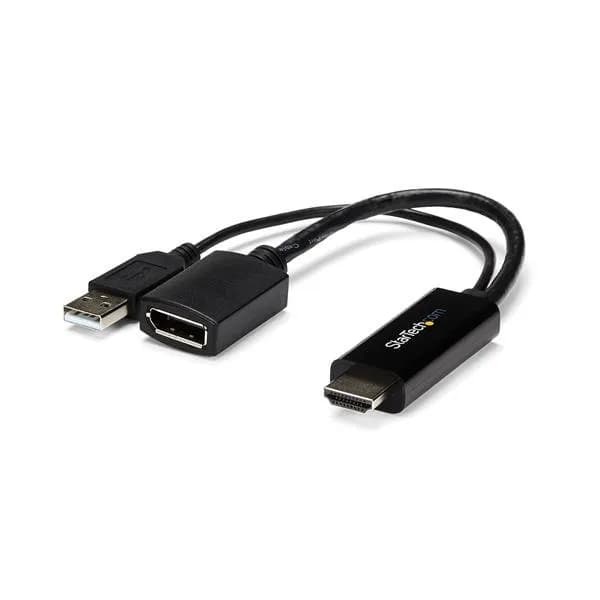 Startech  HDMI – DisplayPort -adapteri, Musta
