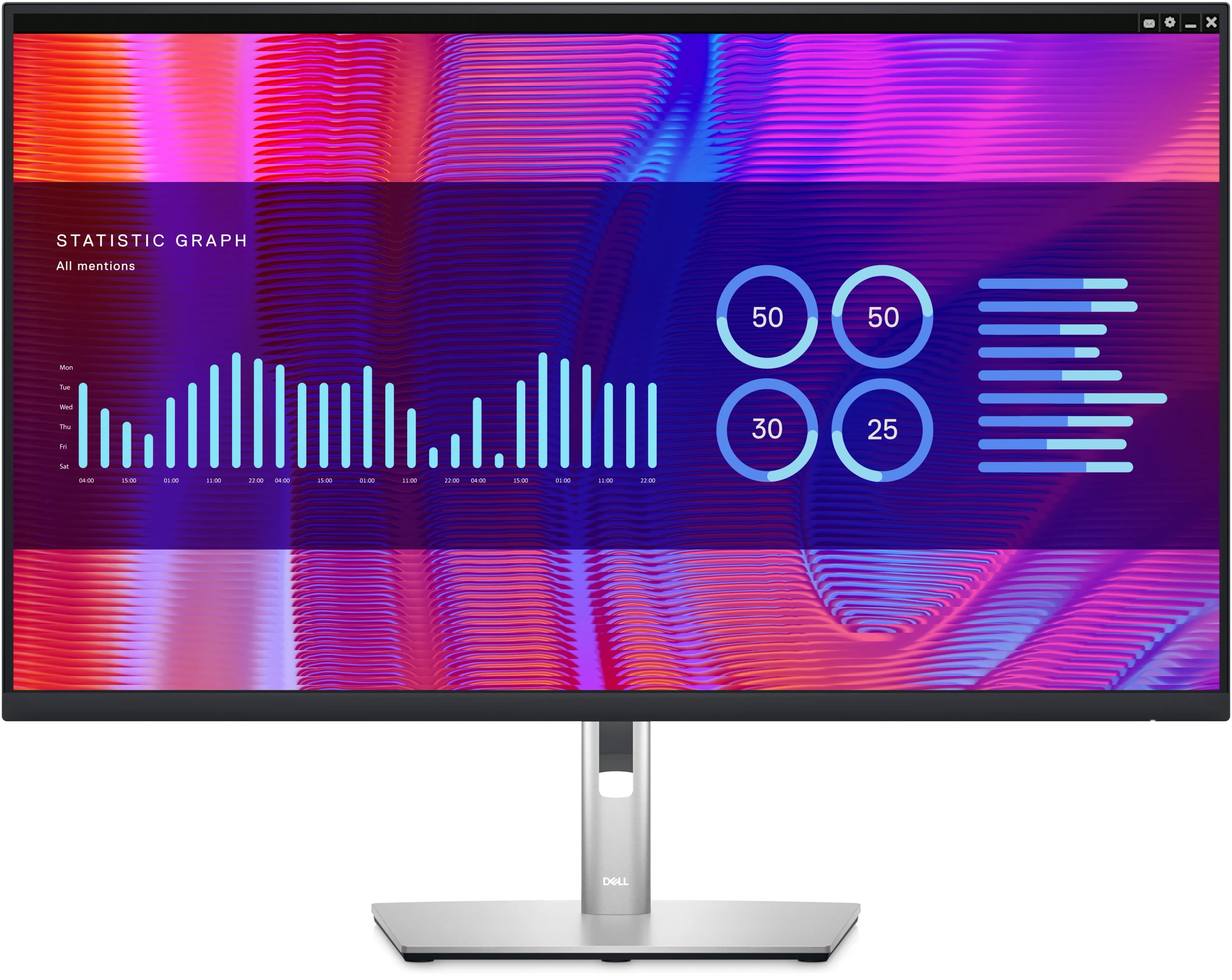 Dell P3223DE 32" QHD, IPS -näyttö, USB-C hub