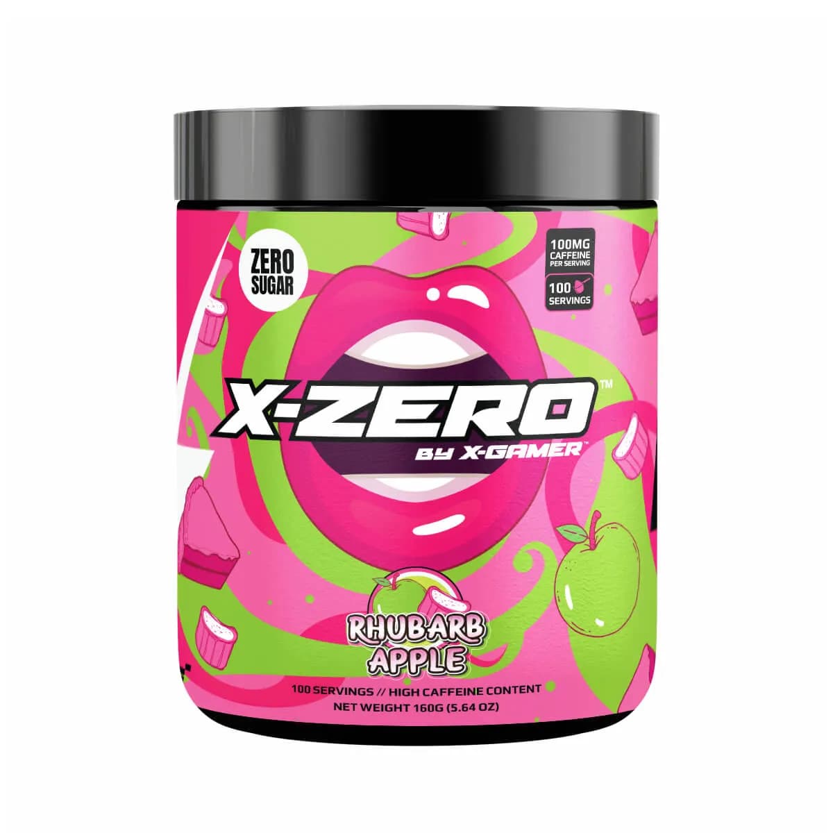 X-GAMER X-Zero 160 gram Rhubarb Apple