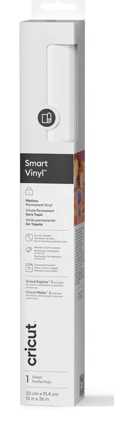 Cricut Smart Vinyl Permanent 33x91cm 1 sheet (White)