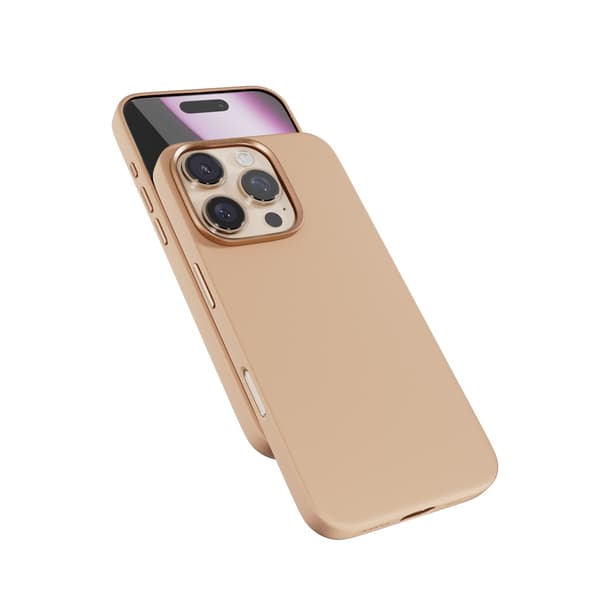 Epico Mag+ Silicone Case Pro iPhone 16 Pro - desert titanium