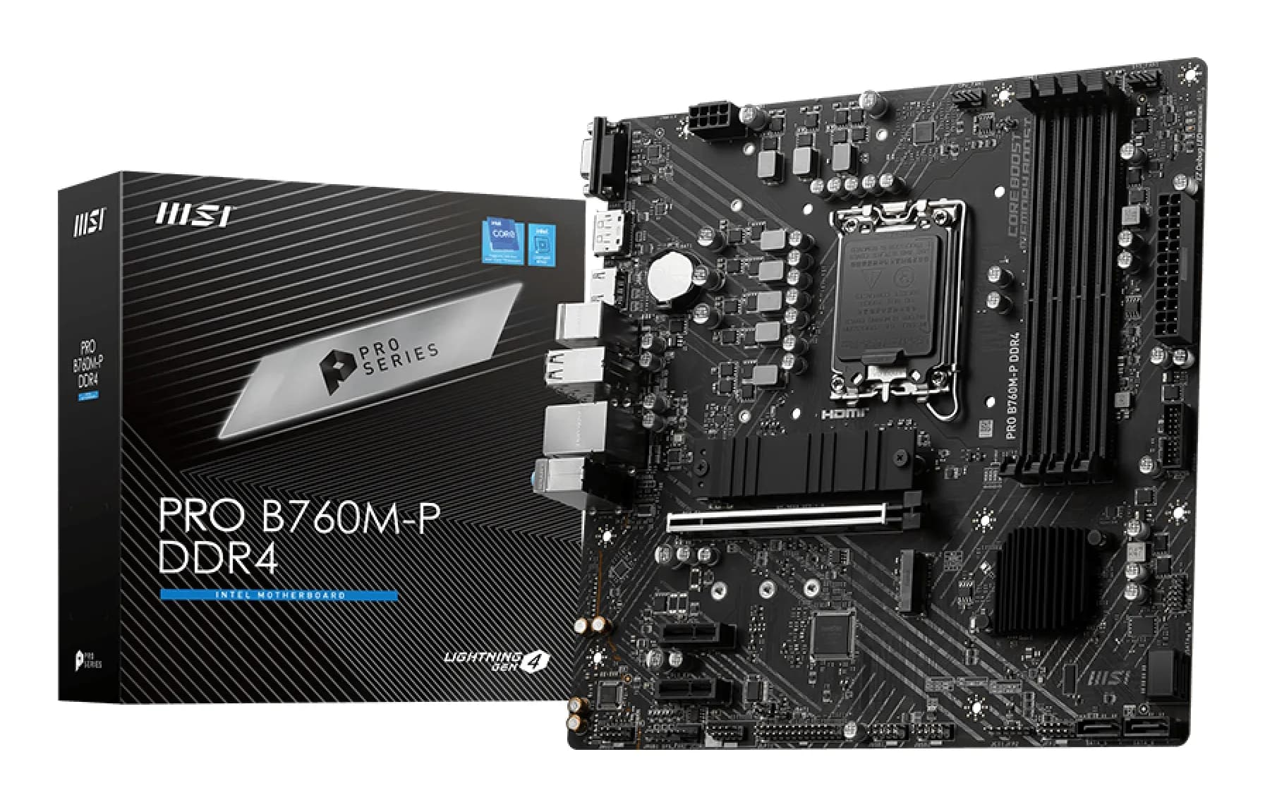 MSI PRO B760M-P DDR4 LGA 1700 mATX -emolevy