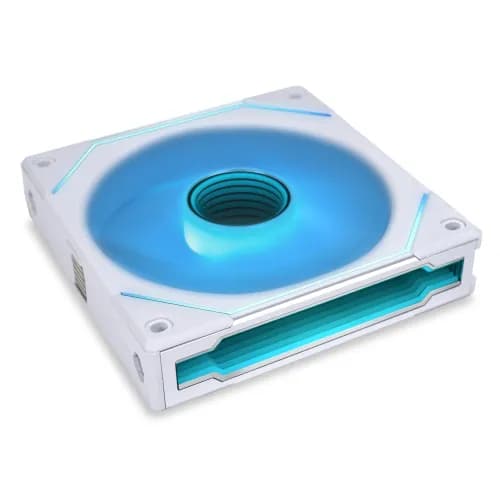 Lian Li UNI FAN SL-INF, 140 mm, PWM, nestelaakeri, ARGB -tuuletin, valkoinen
