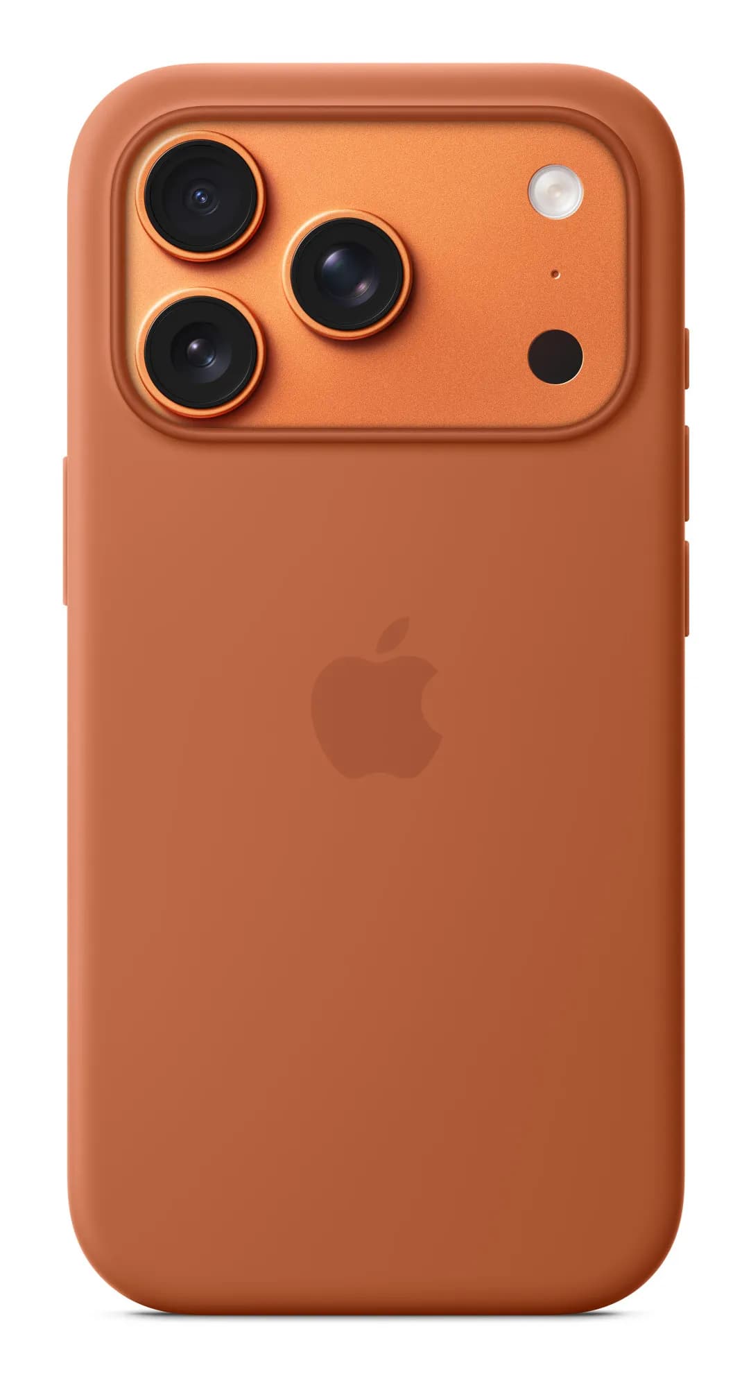 Apple iPhone 17 Pro, MagSafe -silikonikuori, Terrakotta
