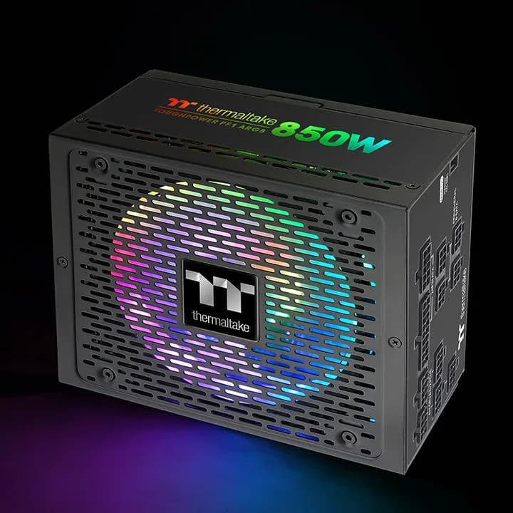 Thermaltake ToughPower PF1 ARGB 850W -virtalähde, 80 Plus Platinum