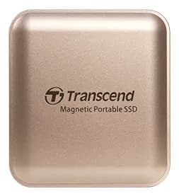 Transcend ESD420 2 Tt USB 3.2 Gen 2x2 (USB-C) -ulkoinen SSD, kannettava, laitteistosalaus, salasanasuojaus, kulta