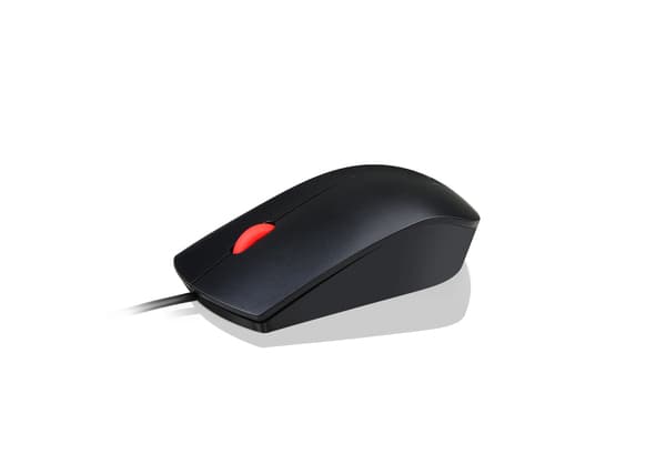 Lenovo Laser 3-Button USB PS/2 -langallinen hiiri, musta