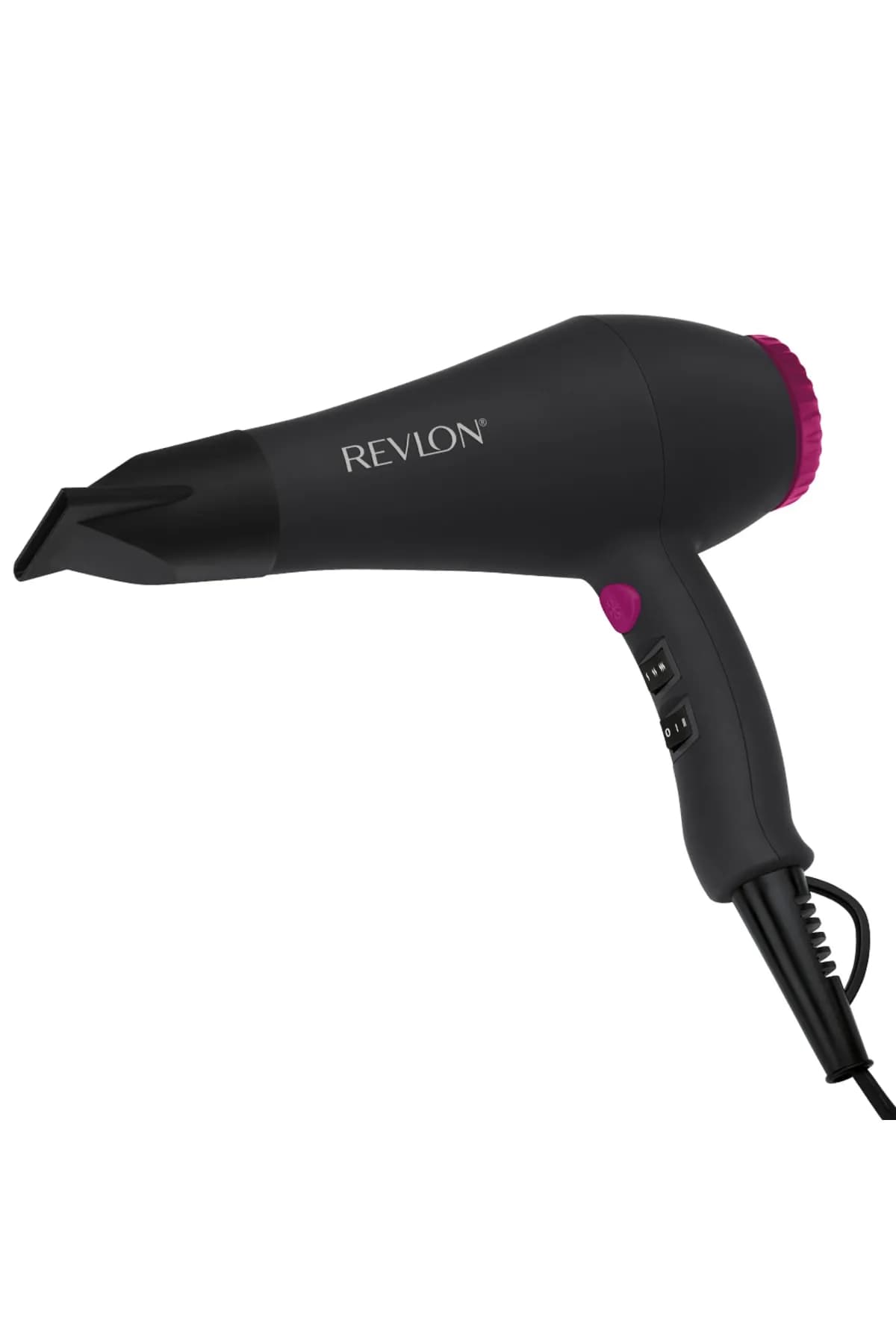 Revlon Perfect Heat Smooth Brilliance RVDR5251E, 2000 W -hiustenkuivaaja, musta/vaaleanpunainen