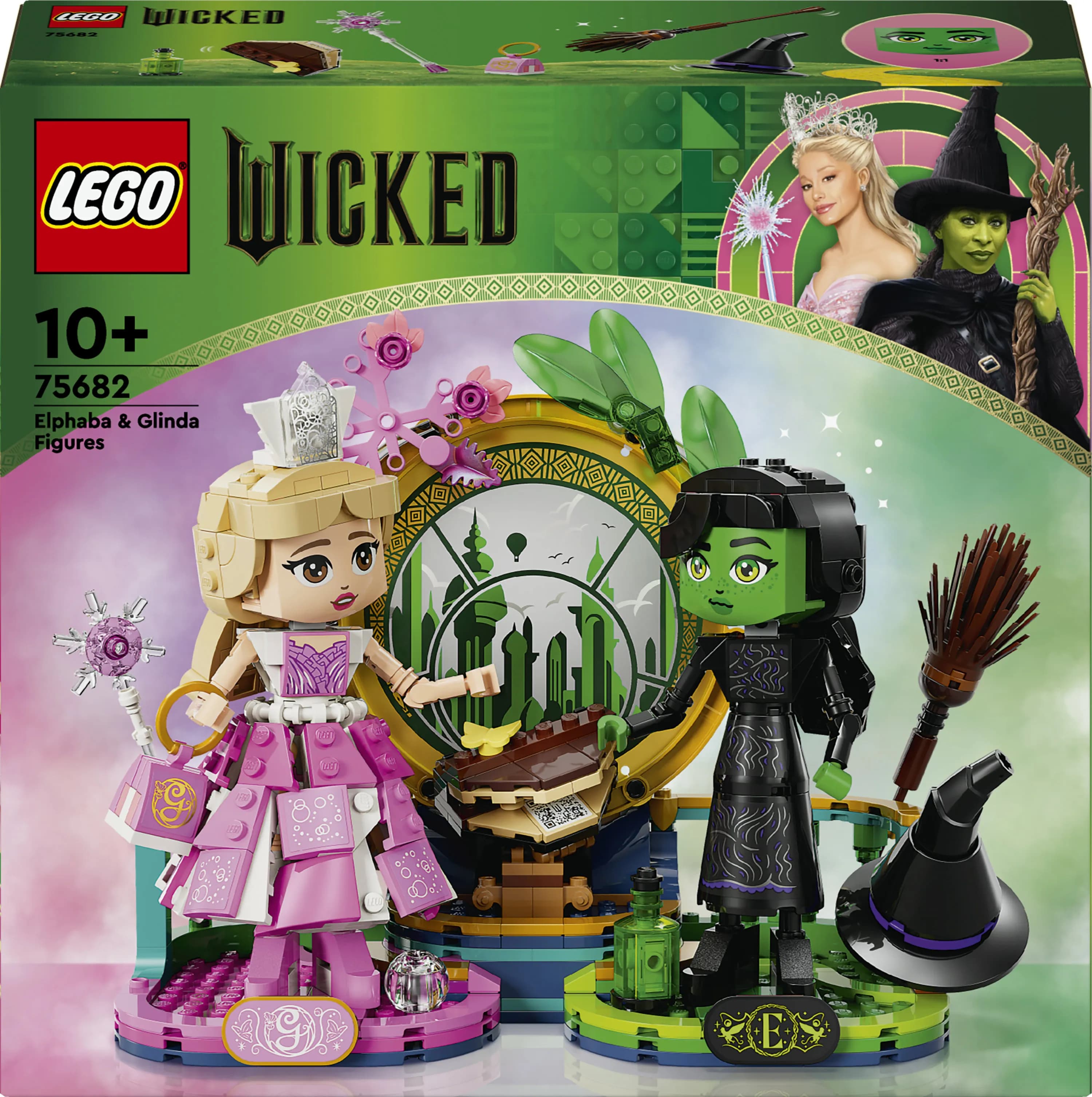 LEGO Wicked Elphaban ja Glindan hahmot 75682