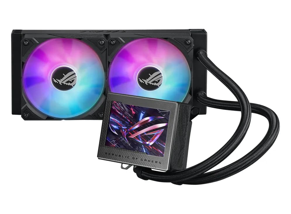 Asus ROG Ryujin III 240 240mm ARGB -nestejäähdytin, musta