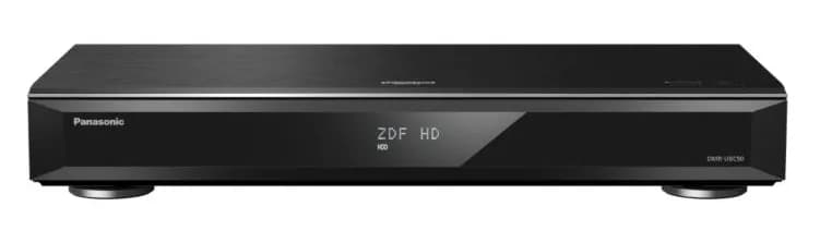 Panasonic Smart 4K Ultra HD -Blu-ray -soitin ja 2 Tt HD-digiboksi (3x DVB-T2 ja 3x DVB-C)