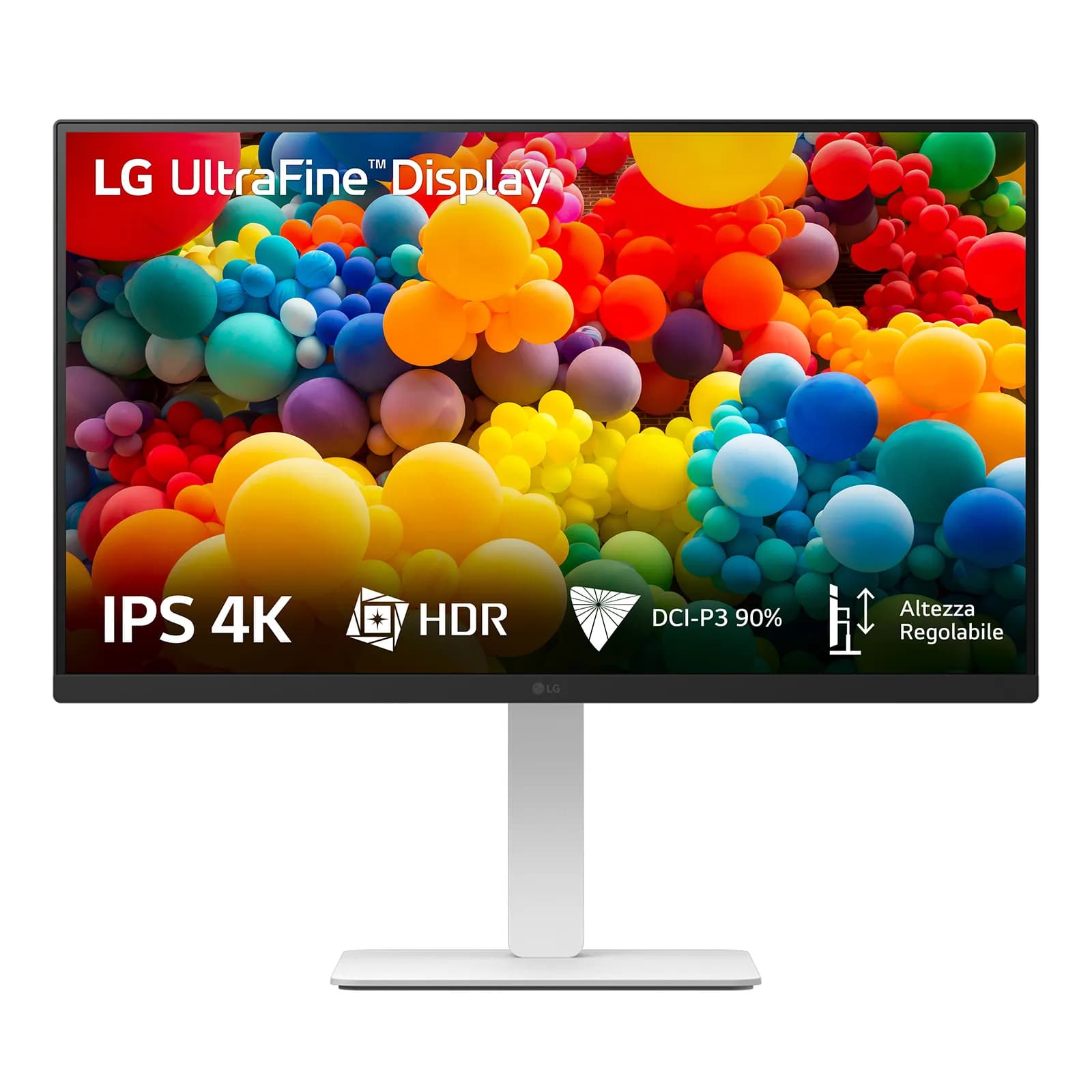 LG UltraFine 27US550-W 27" 4K UHD, IPS -näyttö, HDR10