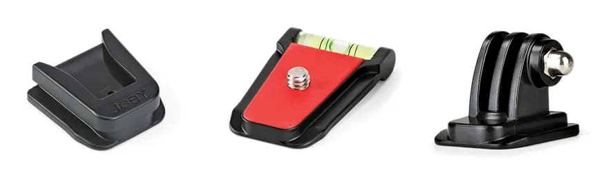 JOBY Kameran Kiinnityslevy paketti 3K Musta, 1/4", Flash Shoe & GoPro